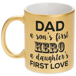 My Father My Hero Metallic Mug