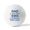 My Father My Hero Golf Balls - Generic - Set of 12 - FRONT