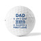 My Father My Hero Golf Balls - Titleist - Set of 3 - FRONT