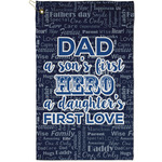 My Father My Hero Golf Towel - Poly-Cotton Blend - Small