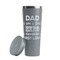 My Father My Hero Grey RTIC Everyday Tumbler - 28 oz. - Lid Off