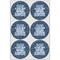 My Father My Hero Icing Circle - Large - Set of 6