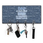 My Father My Hero Key Hanger w/ 4 Hooks