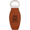 My Father My Hero Leather Bar Bottle Opener - Single