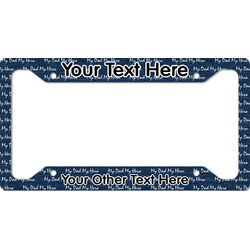 My Father My Hero License Plate Frame - Style A
