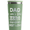 My Father My Hero Light Green RTIC Everyday Tumbler - 28 oz. - Close Up