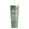 My Father My Hero Light Green RTIC Everyday Tumbler - 28 oz. - Front