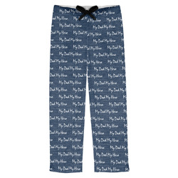 My Father My Hero Mens Pajama Pants - 2XL (Personalized)