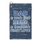 My Father My Hero Microfiber Golf Towels - Small - FRONT