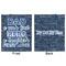 My Father My Hero Minky Blanket - 50"x60" - Double Sided - Front & Back