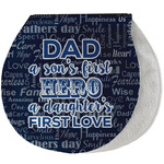 My Father My Hero Burp Pad - Velour