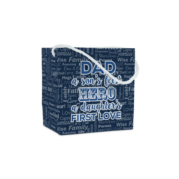 Custom My Father My Hero Party Favor Gift Bags