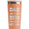 My Father My Hero Peach RTIC Everyday Tumbler - 28 oz. - Close Up