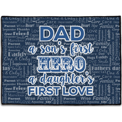 My Father My Hero Door Mat - 24"x18"