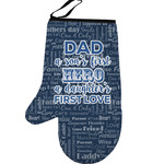 My Father My Hero Left Oven Mitt