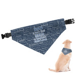 My Father My Hero Dog Bandana (Personalized)