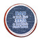 My Father My Hero Printed Icing Circle - Medium - On Cookie