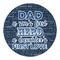 My Father My Hero Round Paper Coaster - Approval