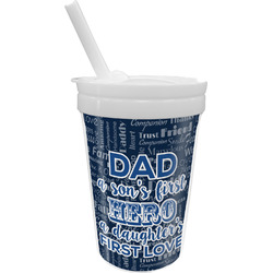 My Father My Hero Sippy Cup with Straw