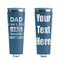 My Father My Hero Steel Blue RTIC Everyday Tumbler - 28 oz. - Front and Back