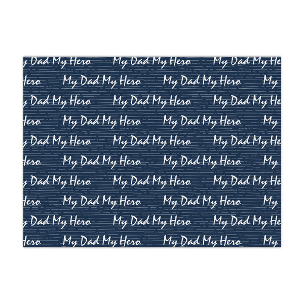 Custom My Father My Hero Large Tissue Papers Sheets - Heavyweight