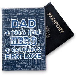 My Father My Hero Vinyl Passport Holder