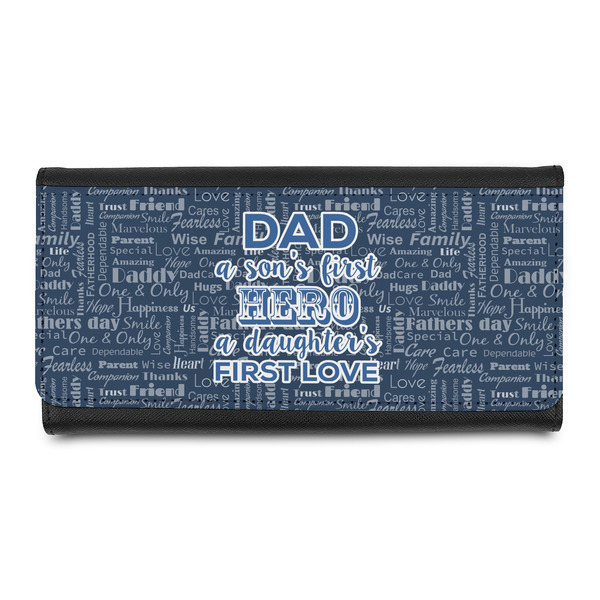 Custom My Father My Hero Leatherette Ladies Wallet