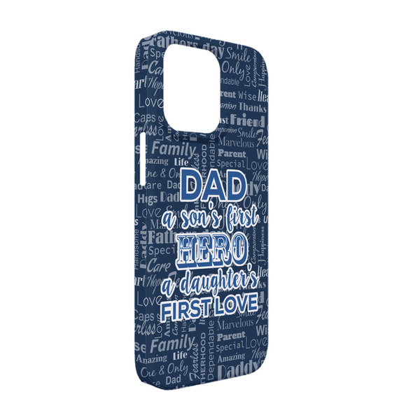 Custom My Father My Hero iPhone Case - Plastic - iPhone 13