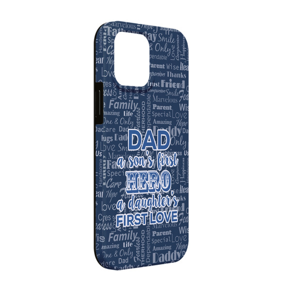 Custom My Father My Hero iPhone Case - Rubber Lined - iPhone 13 Pro