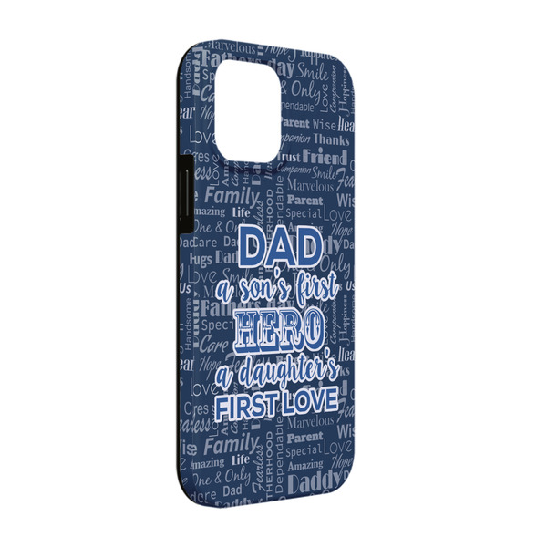 Custom My Father My Hero iPhone Case - Rubber Lined - iPhone 13