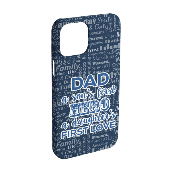 Custom My Father My Hero iPhone Case - Plastic - iPhone 15