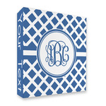 Diamond 3 Ring Binder - Full Wrap - 2" (Personalized)