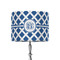 Diamond 8" Drum Lampshade - ON STAND (Fabric)