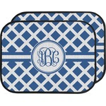 Diamond Car Floor Mats (Back Seat) (Personalized)