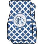 Diamond Car Floor Mats (Front Seat) (Personalized)