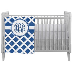 Diamond Crib Comforter / Quilt (Personalized)