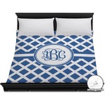 Diamond Duvet Cover - King (Personalized)