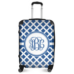 Diamond Suitcase - 24" Medium - Checked (Personalized)