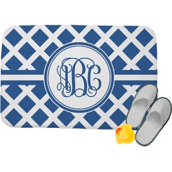 Diamond Memory Foam Bath Mat - 34"x21" (Personalized)