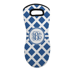 Diamond Neoprene Oven Mitt w/ Monograms