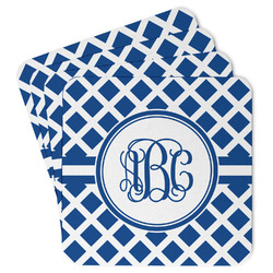 Diamond Paper Coasters w/ Monograms