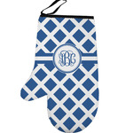 Diamond Left Oven Mitt (Personalized)