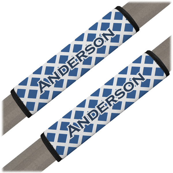 Custom Diamond Seat Belt Covers (Set of 2) (Personalized)