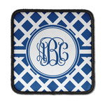 Diamond Iron On Square Patch w/ Monogram