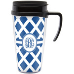 Diamond Acrylic Travel Mug with Handle (Personalized)