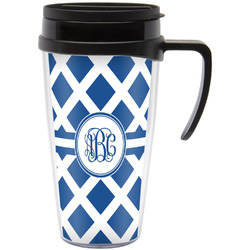 Diamond Acrylic Travel Mug with Handle (Personalized)