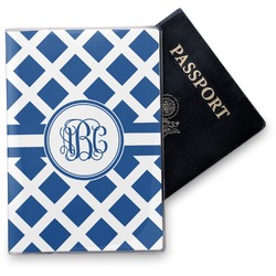 Diamond Vinyl Passport Holder (Personalized)