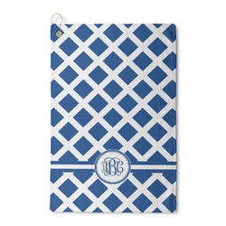 Diamond Waffle Weave Golf Towel (Personalized)