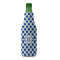 Diamond Zipper Bottle Cooler - FRONT (bottle)