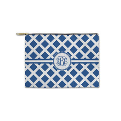 Diamond Zipper Pouch - Small - 8.5"x6" (Personalized)